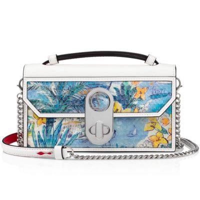 Bolsos De Noche Elisa Baguette S Christian Louboutin Mujer - Multicolor/Blancos/Plateados - 1200812W